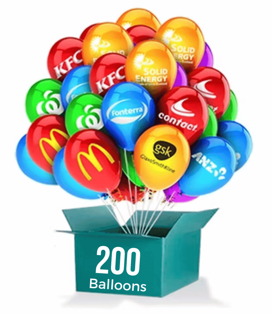 CUSTOMISE YOUR BALLOONS - Set Of 200