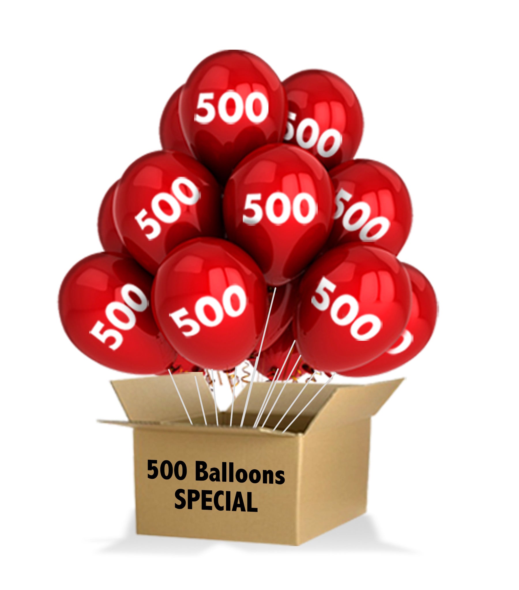 CUSTOMISE YOUR BALLOONS - Set Of 500