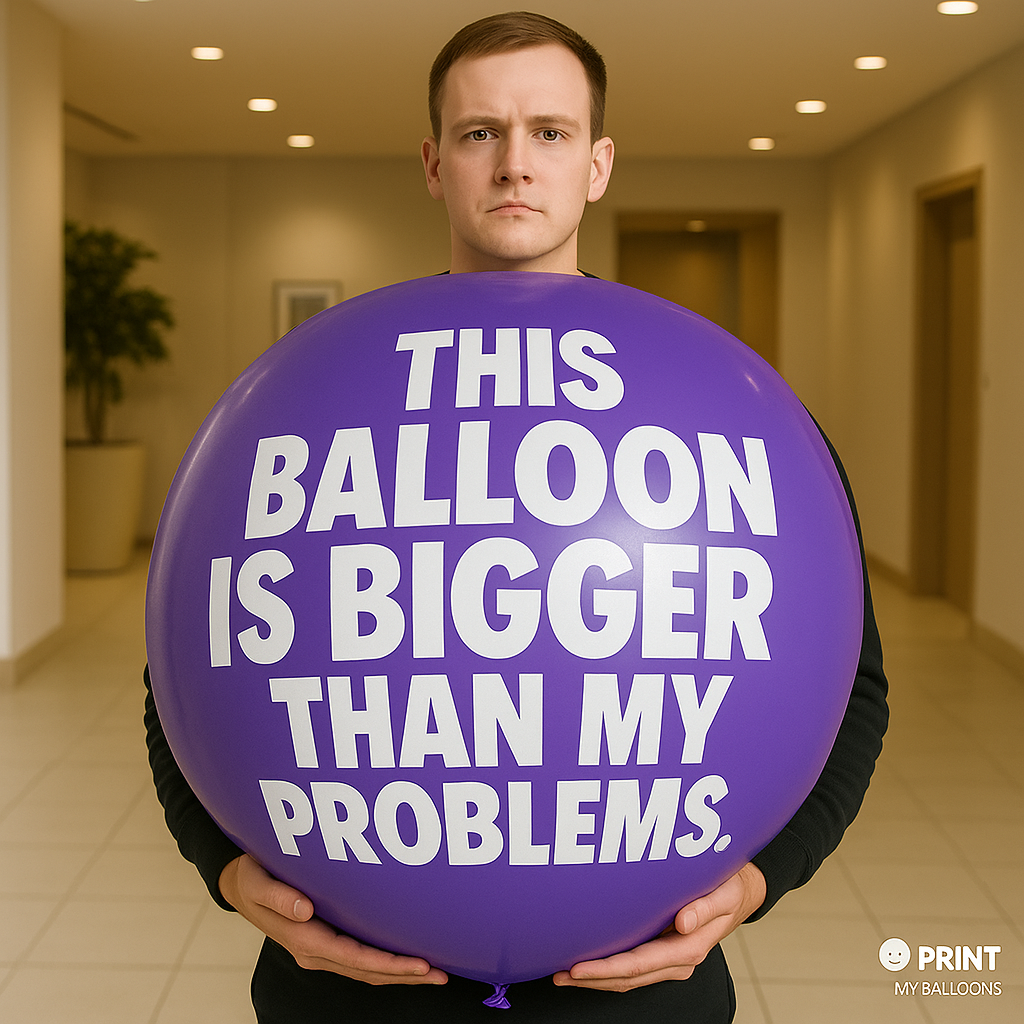 90cm Printed Balloons